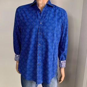 Robert Graham (Large) button down, flip cuff